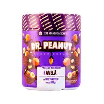 Pasta de Amendoin Dr. Peanut Power Cream Sem Açúcar Sabor Avelã 600g