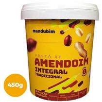 Pasta de Amendoin Integral Tradicional 450g Mandubim