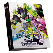 Pasta de armazenamento Bandai Digimon DIM Card Evolution File