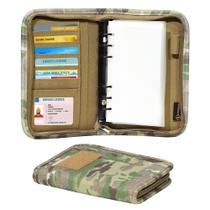 Pasta de armazenamento KOSIBATE 6 anéis Padfolio 14x22 cm à prova de intempéries Pasta de armazenamento KOSIBATE 6 anéis Padfolio 14x22 cm à prova de intempéries