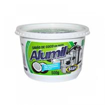Pasta de brilho alumil sabao de coco 500g Pasta de brilho alumil sabao de coco 500g