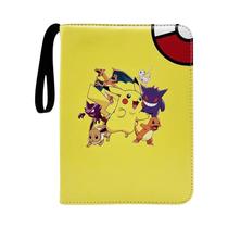 Pasta De Cartas De Anime Pokemon 4-9 Bolsos, Álbum De Cartas TCG, Pasta De Colecionador, Presente De