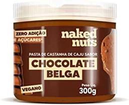 Pasta de Castanha De Caju c/ Chocolate Belga 300g Naked Nuts