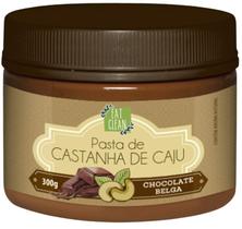 Pasta De Castanha De Caju Com Chocolate Belga 300G