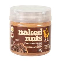 Pasta de castanha de caju com chocolate belga NAKED NUTS 150g