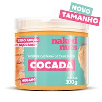 Pasta De Castanha De Caju Com Cocada Naked Nuts 300g