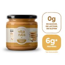 Pasta de castanha de Caju Sabor Baunilha Crispies Vitanuts 205g Pasta de castanha de Caju Sabor Baunilha Crispies Vitanuts 205g