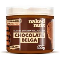 Pasta de Castanha de Caju Sabor Chocolate Belga Sem Açúcar Naked Nuts 300g