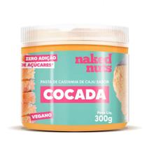 Pasta de Castanha de Caju Sabor Cocada Naked Nuts 300g
