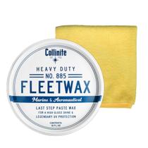 Pasta de cera Collinite 885 Heavy Duty Fleetwax com toalha Pasta de cera Collinite 885 Heavy Duty Fleetwax com toalha