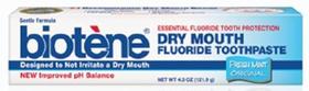 Pasta de Dente Biotène Dry Mouth com Flúor - Hortelã Fresca - 125ml (2 Unidades)