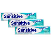 Pasta de Dente chiwanji Natural White Sensitive Extreme Kit com 3 Unidades Pasta de Dente chiwanji Natural White Sensitive Extreme Kit com 3 Unidades