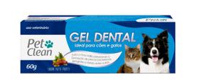 Pasta de dente Creme Gel dental para cães e Gatos sabor tutti-frutti 60 g