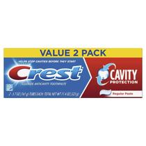 Pasta de dente Crest Cavity Protection Regular Paste 170 mL (pacote com 2 unidades)