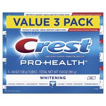 Pasta de Dente Crest Pro-Health Clareadora - Gel 135ml (Pacote com 3) Pasta de Dente Crest Pro-Health Clareadora - Gel 135ml (Pacote com 3)