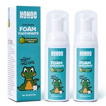 Pasta de Dente em Espuma NOHOO Kids - 2 Unidades (60ml cada) - Sabor Frutas