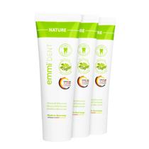 Pasta de Dente Emmi-dent Nature Extra Suave Sem Flúor 3 Unidades Pasta de Dente Emmi-dent Nature Extra Suave Sem Flúor 3 Unidades