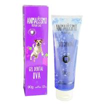 Pasta de Dente Gel Dental Cães e Gatos 90g Sabor Uva Pasta de Dente Gel Dental Cães e Gatos 90g Sabor Uva