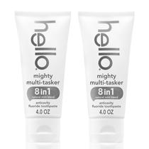 Pasta de Dente Hello Mighty Multitasker Fluoride 8 em 1 - 2 Unidades de 120ml Pasta de Dente Hello Mighty Multitasker Fluoride 8 em 1 - 2 Unidades de 120ml