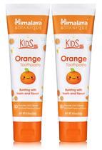 Pasta de Dente Himalaya Botanique Kids Herbal Orange - 120ml (2 Unidades)