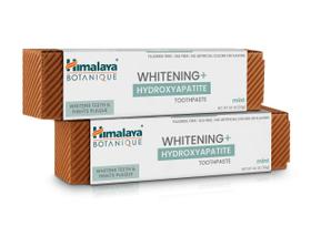 Pasta de Dente Himalaya Botanique Whitening com Hydroxyapatite - Pacote com 2 (120mL cada)