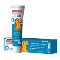 Pasta de Dente Infantil Gel 50g Regenerador Kids HMI Sensíveis Creme Dental Dentalclean