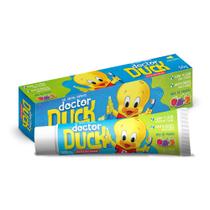 Pasta de Dente Infantil Gel com Flúor 50g Doctor Duck Creme Dental Dentalclean