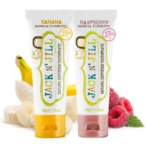 Pasta de dente Jack N' Jill Natural Toddler 1-3 anos 52 ml, 2 pacotes