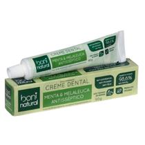 Pasta De Dente Natural Menta E Melaleuca 90 G Boni Natural Vegano