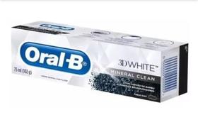 Pasta De Dente Preta Oral B 3d White Mineral Clean Clareador - Oral-B