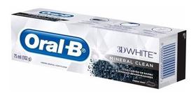 Pasta De Dente Preta Oral B 3d White Mineral Clean Clareador