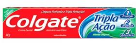 Pasta de dente Tripla Ação Menta 90g.