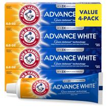 Pasta de Dentes Arm & Hammer Advance White Clean Mint - Kit com 4 Unidades (180mL cada)