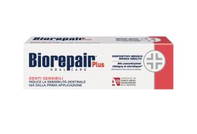 Pasta de dentes Biorepair Plus Sensitive Teeth 75 ml, pacote com 4