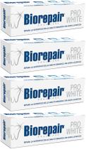 Pasta de dentes Biorepair Pro White 75ml, pacote com 4