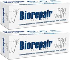 Pasta de Dentes Biorepair Pro White Whitening - 75ml (2 Unidades)