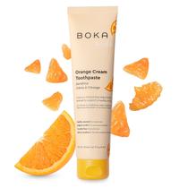Pasta de dentes Boka Nano Hidroxiapatita Remineralizante 120 mL Laranja Pasta de dentes Boka Nano Hidroxiapatita Remineralizante 120 mL Laranja