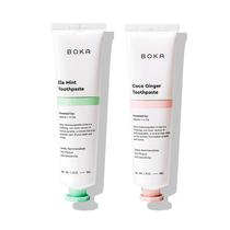 Pasta de Dentes Boka Nano Hidroxiapatita sem Flúor - 2 Unidades de 40ml Pasta de Dentes Boka Nano Hidroxiapatita sem Flúor - 2 Unidades de 40ml