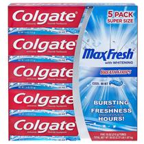 Pasta de dentes Colgate Maxfresh 225ml (pacote de 5)