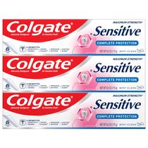 Pasta de dentes Colgate Sensitive Complete Protection 180mL x3