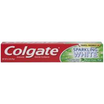 Pasta de Dentes Colgate Sparkling White Gel Mint Zing - 75ml (6 Unidades)