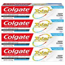 Pasta de Dentes Colgate Total Deep Clean - Pacote com 4 Unidades (150ml cada) Pasta de Dentes Colgate Total Deep Clean - Pacote com 4 Unidades (150ml cada)