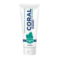 Pasta de dentes Coral White Coral White Mint 120 ml sem flúor