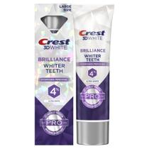 Pasta de Dentes Crest 3D White Brilliance Pro Ultra White - 110ml