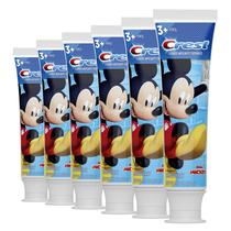 Pasta de Dentes Crest Cavity Protection Mickey - 6 Unidades de 125ml Pasta de Dentes Crest Cavity Protection Mickey - 6 Unidades de 125ml