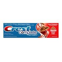Pasta de Dentes Crest Complete Cinnamon Rush - 160ml (Pacote com 3)