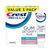 Pasta de Dentes Crest Pro-Health Gum Detoxify Plus - Kit com 3 Unidades (133mL cada)