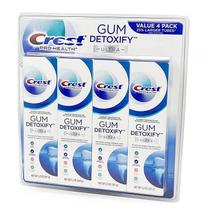 Pasta de Dentes Crest Pro Health Ultra Gum Detoxify - Pacote com 4 (150ml cada) Pasta de Dentes Crest Pro Health Ultra Gum Detoxify - Pacote com 4 (150ml cada)