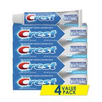 Pasta de Dentes Crest Tartar Protection Whitening Cool Mint - 4 Unidades de 240ml