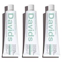 Pasta de Dentes Davids Hydroxi sem Flúor - com Nano Hidroxiapatita